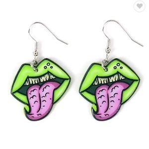 Halloween Creepy Fun Creepy Earrings